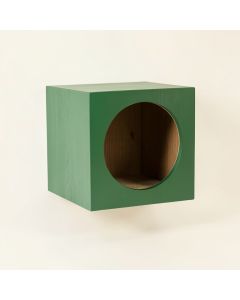 Harbor Brook Wall-Mounted Cat Perch - Green (synthetic illustration; no displayed measurements)