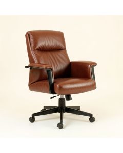 Elberton Genuine Leather Executive Chair (synthetic illustration; no displayed measurements)