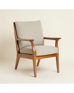 Billups 24 '' Wide Polyester Wingback Chair (synthetic illustration; no displayed measurements)