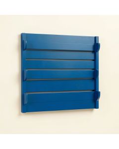Elm Bend Empty Wall-Mounted Tool Organizer Panel - Blue (synthetic illustration; no displayed measurements)