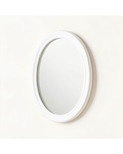Glen Canyon Framed Wall Mirror - White (synthetic illustration; no displayed measurements)