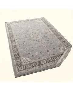 Bowles Oriental Gray Area Rug (synthetic illustration; no displayed measurements)