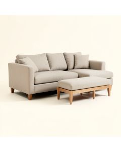 Jasmina 75 '' Wide Reversible Sofa & Chaise With Ottoman (synthetic illustration; no displayed measurements)