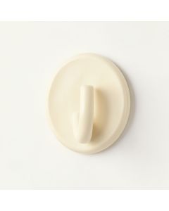 Birch Bluff Wall-Mounted Robe Hook - Cream (synthetic illustration; no displayed measurements)