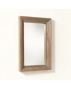 Cottage Modern & Contemporary Beveled Distressed Accent Mirror (synthetic illustration; no displayed measurements)