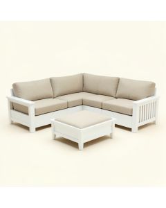 Abhinandan 96 '' Wide Corner Sectional With Ottoman (synthetic illustration; no displayed measurements)