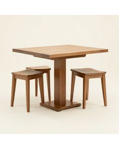 Faulkland Square Indoor And Outdoor 3 Piece Bar Height Dining Set (synthetic illustration; no displayed measurements)