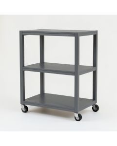 Alder Dell Empty Rolling Workshop Cart - Gray (synthetic illustration; no displayed measurements)