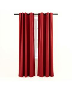 Amarillo Navy Blue Window Curtains (synthetic illustration; no displayed measurements)