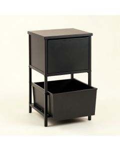 Heath Arc Freestanding Pull-Out Hamper Cabinet (synthetic illustration; no displayed measurements)