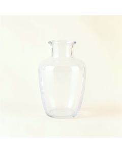 Dune Crest Empty Decorative Vase - White (synthetic illustration; no displayed measurements)