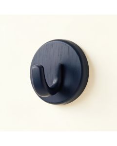 Ash Canyon Wall-Mounted Robe Hook - Navy (synthetic illustration; no displayed measurements)