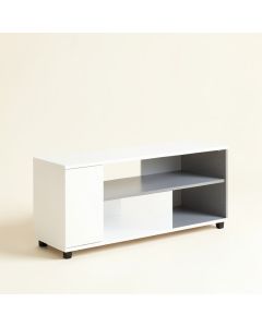 Low Units Tv Stand For Tvs Up To 75 '' (synthetic illustration; no displayed measurements)