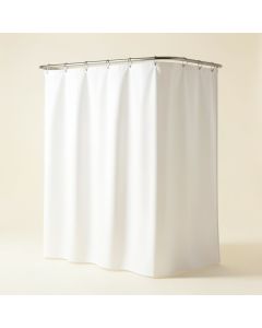 Brosnan Super Softy Vinyl Single Shower Curtain (synthetic illustration; no displayed measurements)