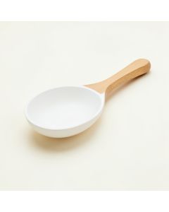 Ridge Dale Cooking Spoon - White (synthetic illustration; no displayed measurements)