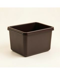 36 Gallon Water Resistant Plastic Deck Box In Dark Coffee (synthetic illustration; no displayed measurements)