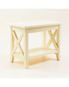 Heath Field Side Table - Ivory (synthetic illustration; no displayed measurements)