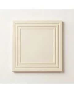 Wren Branch Uninstalled Square Decorative Tile - Cream (synthetic illustration; no displayed measurements)