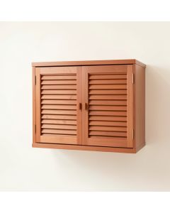 Hazel Bluff Wall-Mounted Entry Cabinet - Terracotta (synthetic illustration; no displayed measurements)