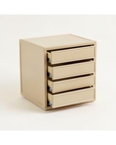 Reed Dale Small-Parts Storage Drawer Cabinet - Beige (synthetic illustration; no displayed measurements)