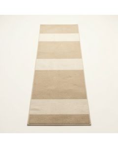 Olive Bend Narrow Runner Rug - Beige (synthetic illustration; no displayed measurements)