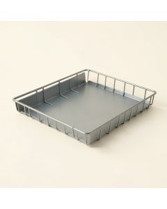 Lake Falls Empty Under-Desk Cable Tray - Gray (synthetic illustration; no displayed measurements)