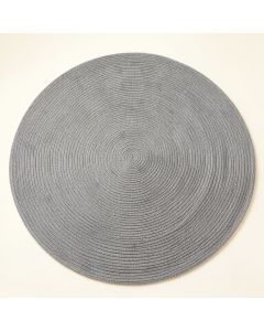 Dune Crest Round Area Rug - Gray (synthetic illustration; no displayed measurements)