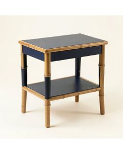 Birch Field Side Table - Navy (synthetic illustration; no displayed measurements)