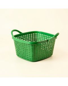 Sage Bridge Empty Storage Basket - Green (synthetic illustration; no displayed measurements)
