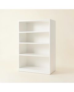 Cliff Field Freestanding Bookcase - White (synthetic illustration; no displayed measurements)