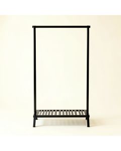 Moss Bridge Empty Garment Rack - Black (synthetic illustration; no displayed measurements)