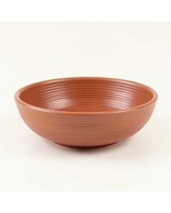 Bay Canyon Dining Bowl - Terracotta (synthetic illustration; no displayed measurements)