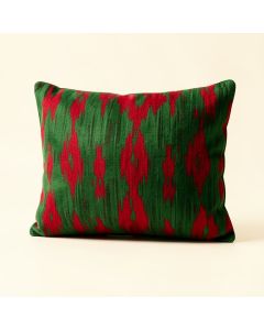 Velvet Ikat 3 '' Lumbar Pillow (synthetic illustration; no displayed measurements)