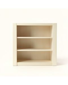 Spruce Falls Freestanding Bookcase - Ivory (synthetic illustration; no displayed measurements)
