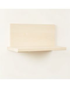 Ridge Brook Wall-Mounted Shelf - Ivory (synthetic illustration; no displayed measurements)