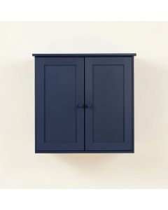 Harbor Crossing Wall-Mounted Laundry Cabinet - Navy (synthetic illustration; no displayed measurements)
