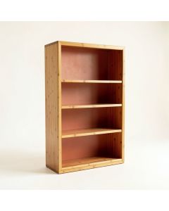 Sage Bridge Freestanding Bookcase - Terracotta (synthetic illustration; no displayed measurements)