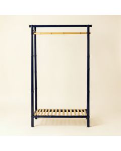 Holly Canyon Empty Garment Rack - Navy (synthetic illustration; no displayed measurements)