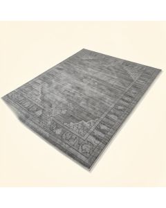 Runner Quickton Gray Area Rug (synthetic illustration; no displayed measurements)