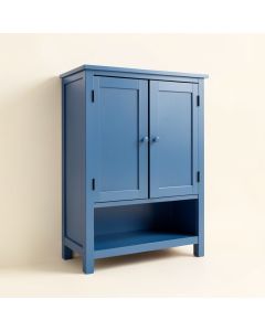 Alder Crossing Wall-Mounted Laundry Cabinet - Blue (synthetic illustration; no displayed measurements)