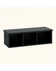 Hazel Canyon Shoe Storage Bench - Black (synthetic illustration; no displayed measurements)