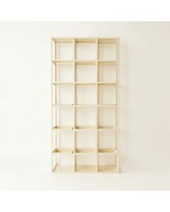 Cedar Bluff Empty Vertical Garden Frame - Ivory (synthetic illustration; no displayed measurements)