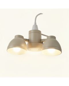 3-Light Dimmable Vanity Light (synthetic illustration; no displayed measurements)