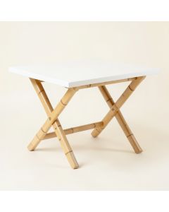 Cove Crest Patio Table - White (synthetic illustration; no displayed measurements)