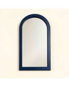 Wren Bend Framed Wall Mirror - Navy (synthetic illustration; no displayed measurements)