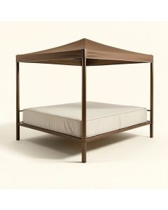 Reynal Canopy Bed (synthetic illustration; no displayed measurements)