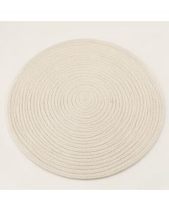 Stone Bridge Round Area Rug - Ivory (synthetic illustration; no displayed measurements)