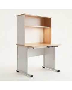 Axess Desk With Hutch (synthetic illustration; no displayed measurements)
