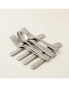 Napoleon Bee 45 Piece 18/10 Stainless Steel Flatware Set , Service For 8 (synthetic illustration; no displayed measurements)