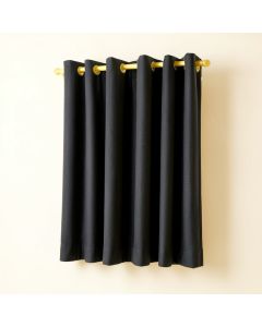 Brockham Solid Blackout Grommet Curtain Panels (synthetic illustration; no displayed measurements)